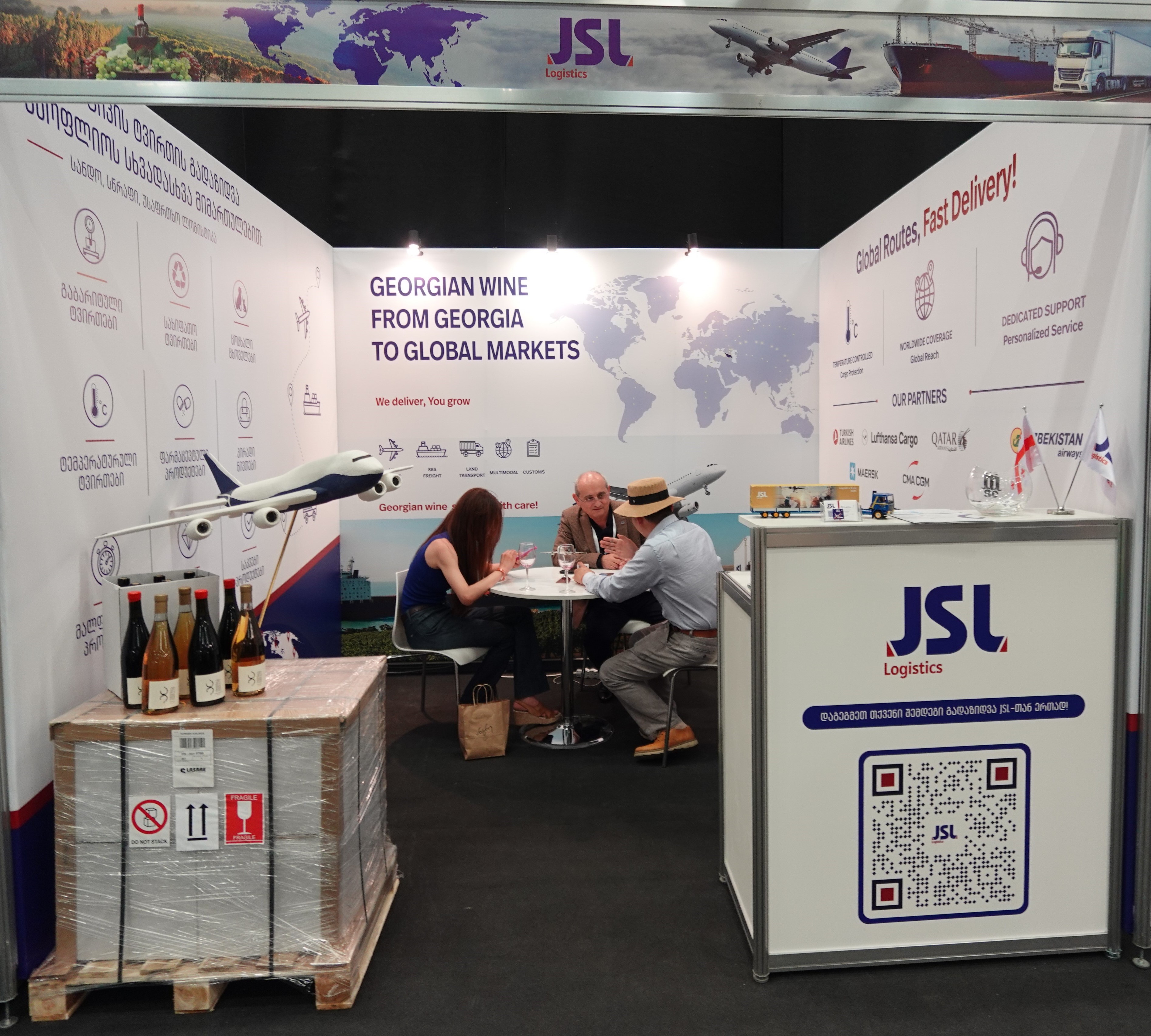 JSL Logistics WinExpo Georgia 2026-ზე